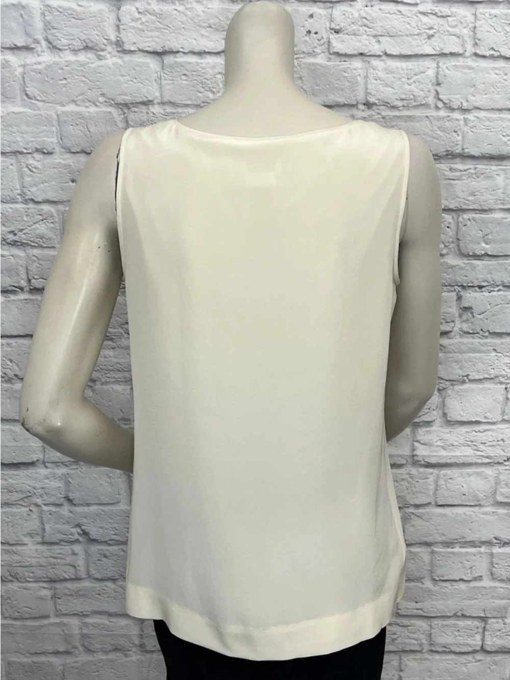 KATE SPADE BEIGE FLORAL PRINT SLEEVELESS TOP SIZE S